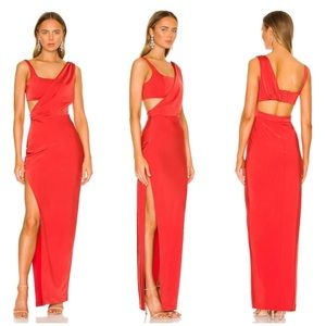 NBD Andrei Gown in Red Size XS
